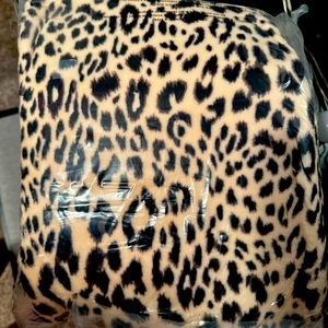 Sherpa blanket leopard vs/pink